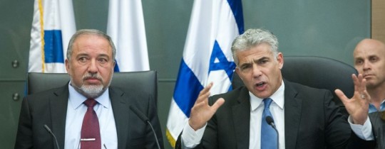 ليبرمان ولابيد