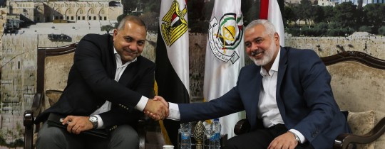 لقاء سابق لهنية مع المخابرات المصرية
