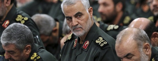 قاسم سليماني - أحد قادة الحرس الثوري الإيراني