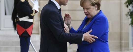 ميركل وماكرون