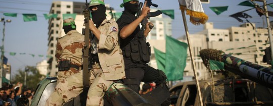 عرض عسكري لحركة حماس