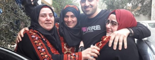 جانب من استقبال الاسير قبها