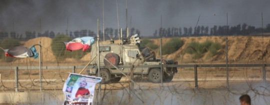 من مظاهرات مسيرة العودة يوم الجمعة 3 آب/أغسطس شرق خانيونس - أشرف عمرة 