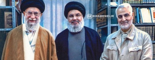 سليماني- نصر الله- خامنئي