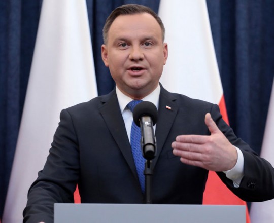 الرئيس البولندي