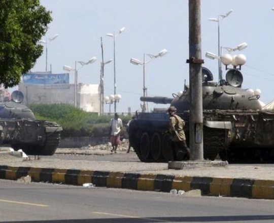 اشتباكات عنيفة في عدن