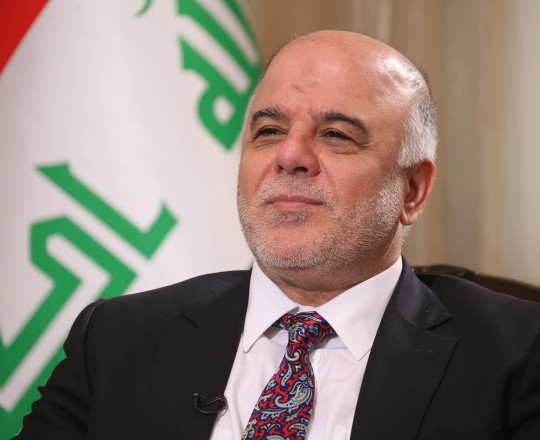 رئيس الوزراء العراقي حيدر العبادي