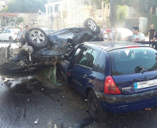 مصرع طبيبين فلسطينيين في حادث سير شمال لبنان