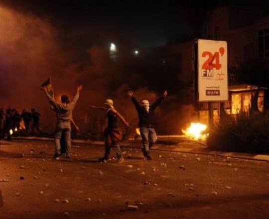 ارشيفية - من مواجهات قلقيلية