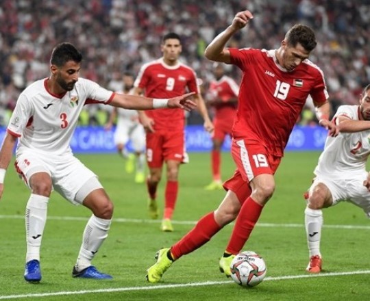 كان منتخب فلسطين بحاجة إلى هدف ليكتب التاريخ (أ ف ب)