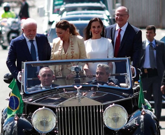 دا سيلفا خلال حفل التنصيب 