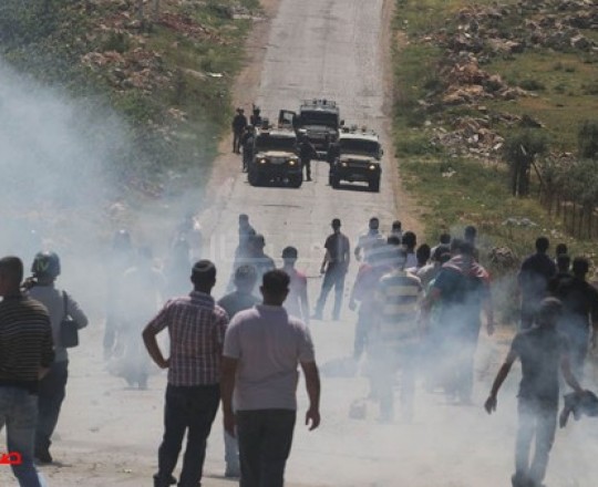 تصدي المواطنين لاقتحام سابق لبلدتهم