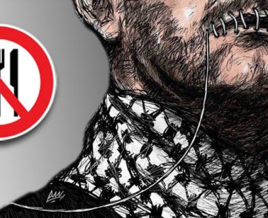 تعبيرية- سبعة أسرى يواصلون الاضراب المفتوح عن الطعام في السجون الصهيونية