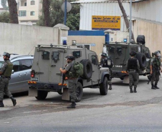 جنود الاحتلال في رام الله