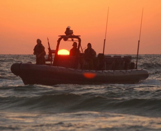 زوارق البحرية الصهيونية