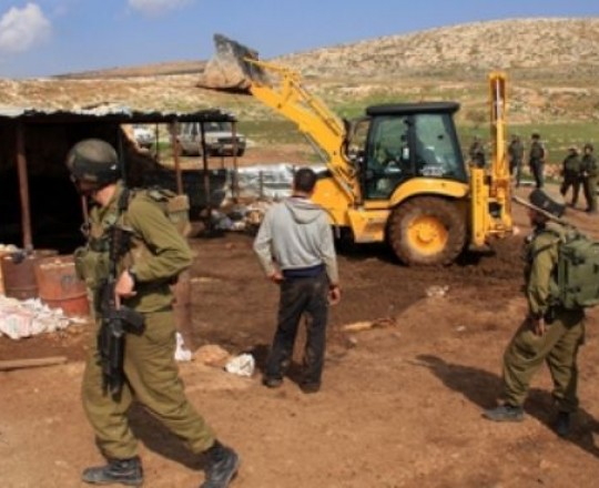 تعبيرية-جيش الاحتلال في الاغوار