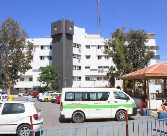 أرشيفية - مدخل مستشفى الشفاء بغزة