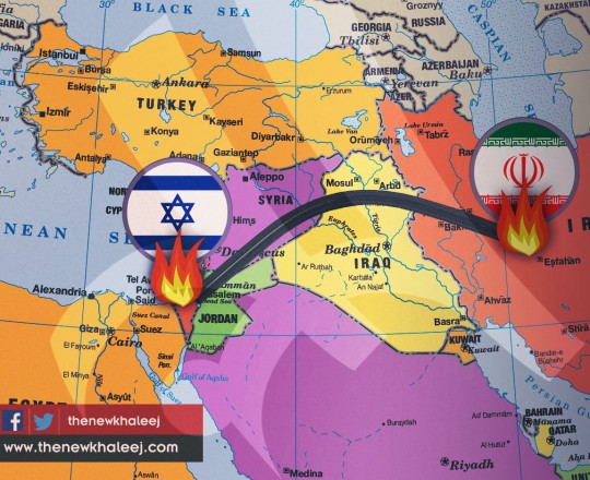 تصدير النفط الايراني عبر اسرائيل في الماضي