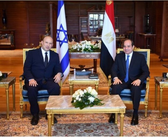 السيسي وبينيت