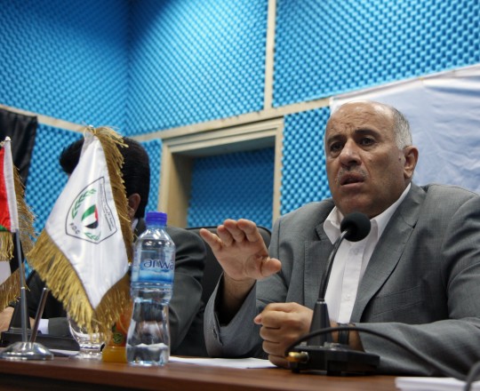 رئيس الاتحاد الفلسطيني لكرة القدم جبريل الرجوب