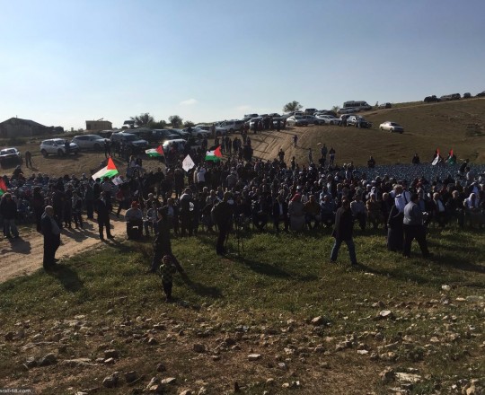 من إحياء يوم الأرض في قرية أم الحيران