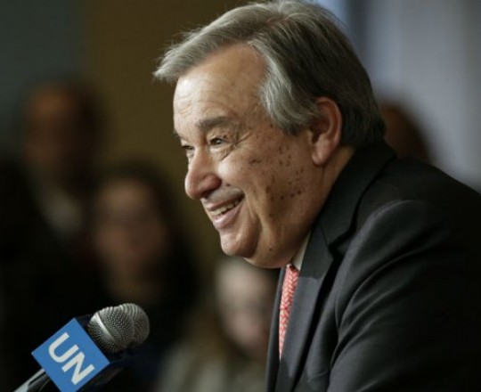 رئيس وزراء البرتغال السابق أنطونيو غوتيريس