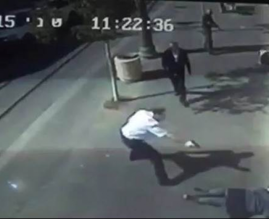 لحظة إطلاق النار على الفتاتين نورهان وهديل