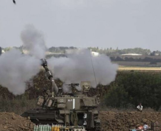 الاحتلال يستهدف نقطة رصد للمقاومة شرق المغازي