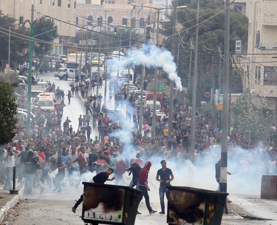 صورة أرشيفية لمواجهات في بيت لحم