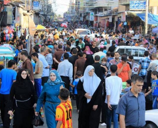 4.95 مليون نسمة عدد سكان فلسطين المقدر منتصف العام 2017