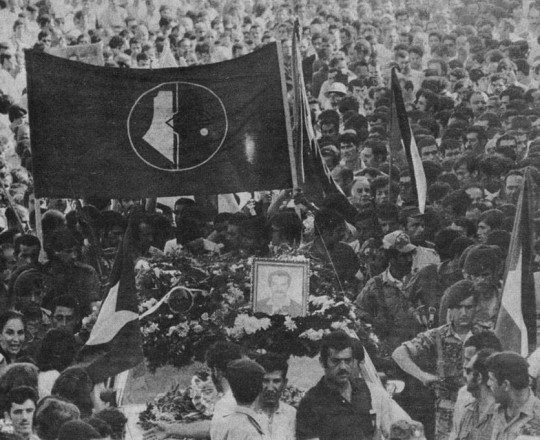 من جنازة غسان 
