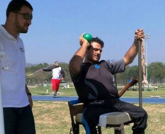 اللاعب الفلسطيني حسام عزام