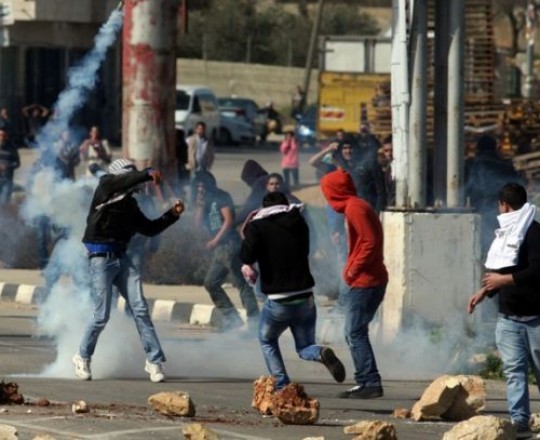 صورة أرشيفية مواجهات بالضفة الغربية