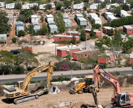 أرشيف: البناء الاستيطاني في الأراضي الفلسطينية