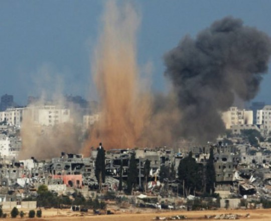 قصف الاحتلال لمدينة غزّة