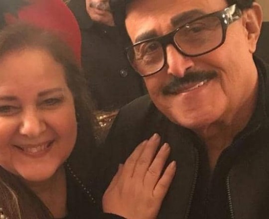 سمير غانم وزوجته دلال عبد العزيز
