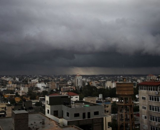 قطاع غزة في فصل الشتاء