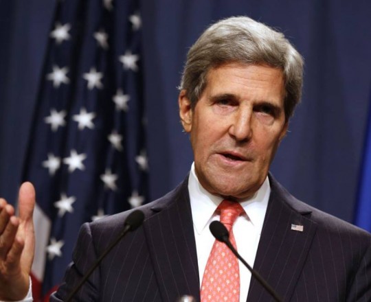 وزير الخارجية الأمريكي جون كيري