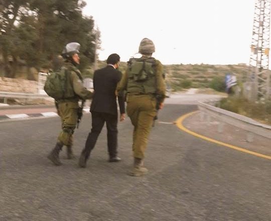 لحظة اعتقال الأسير المحرر ثائر حلاحلة 