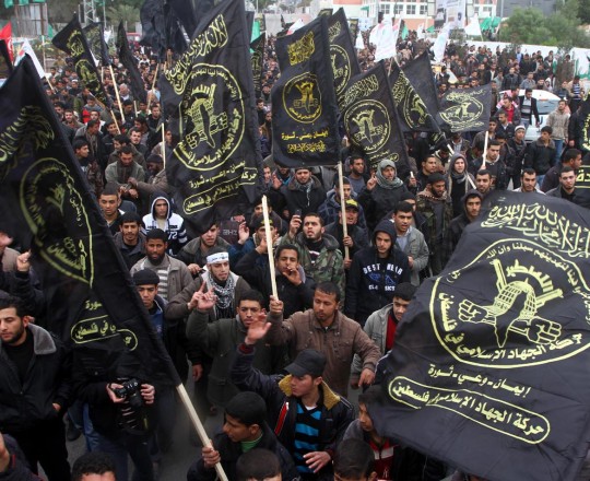 حركة الجهاد الاسلامي اكدت على مواصلة الانتفاضة والمواجهة مع الاحتلال