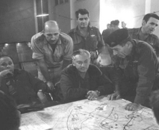 القيادة الشمالية في جيش العدو الصهيوني يوم حرب أكتوبر