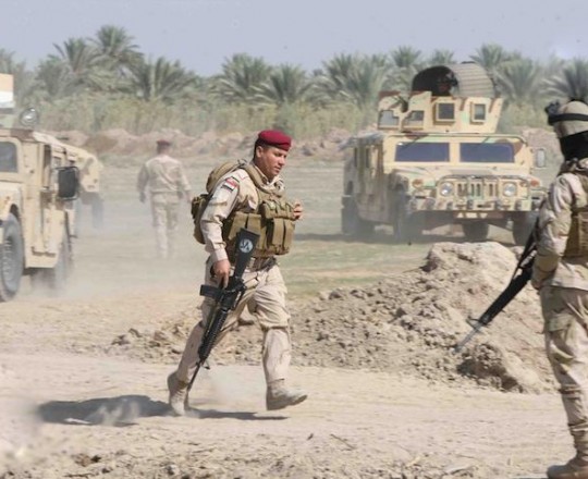القوات العراقية في الموصل
