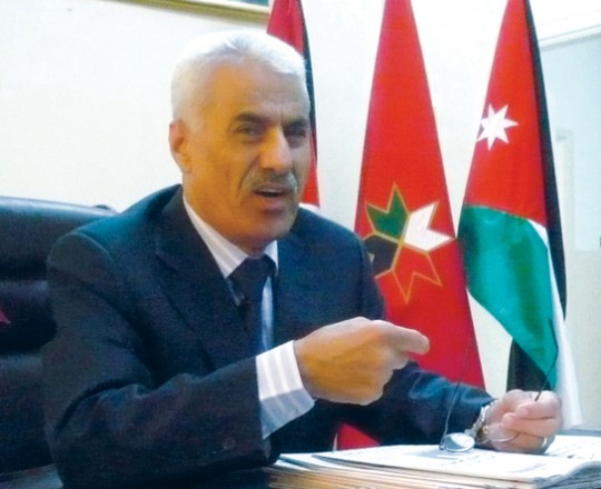 الأمين العام لحزب الوحدة الشعبية الديمقراطي الأردني سعيد ذياب
