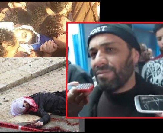 شهيد يودع شهيد