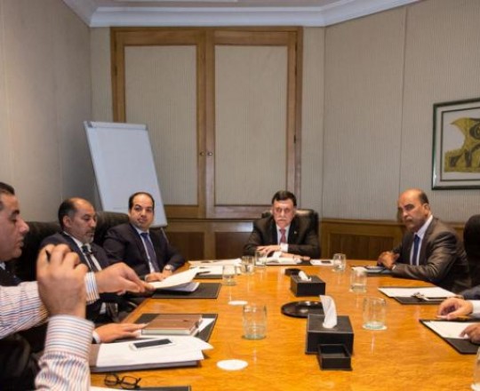 أحد اجتماعات المجلس الرئاسي الليبي