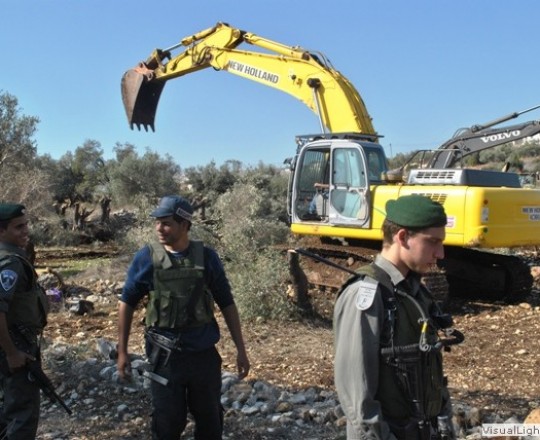 جرافات الاحتلال 