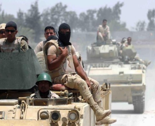 قوات الجيش المصري في سيناء