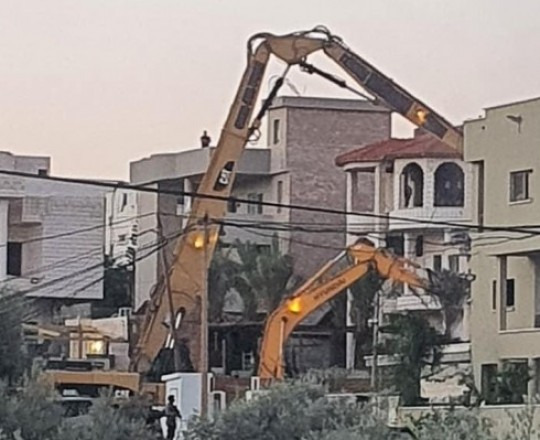 هدم المنزل في كفر قاسم