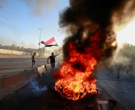 تظاهرات العراق- ارشيف