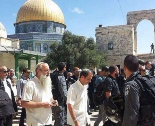 مستوطنون يقتحمون الأقصى .. تعبيرية